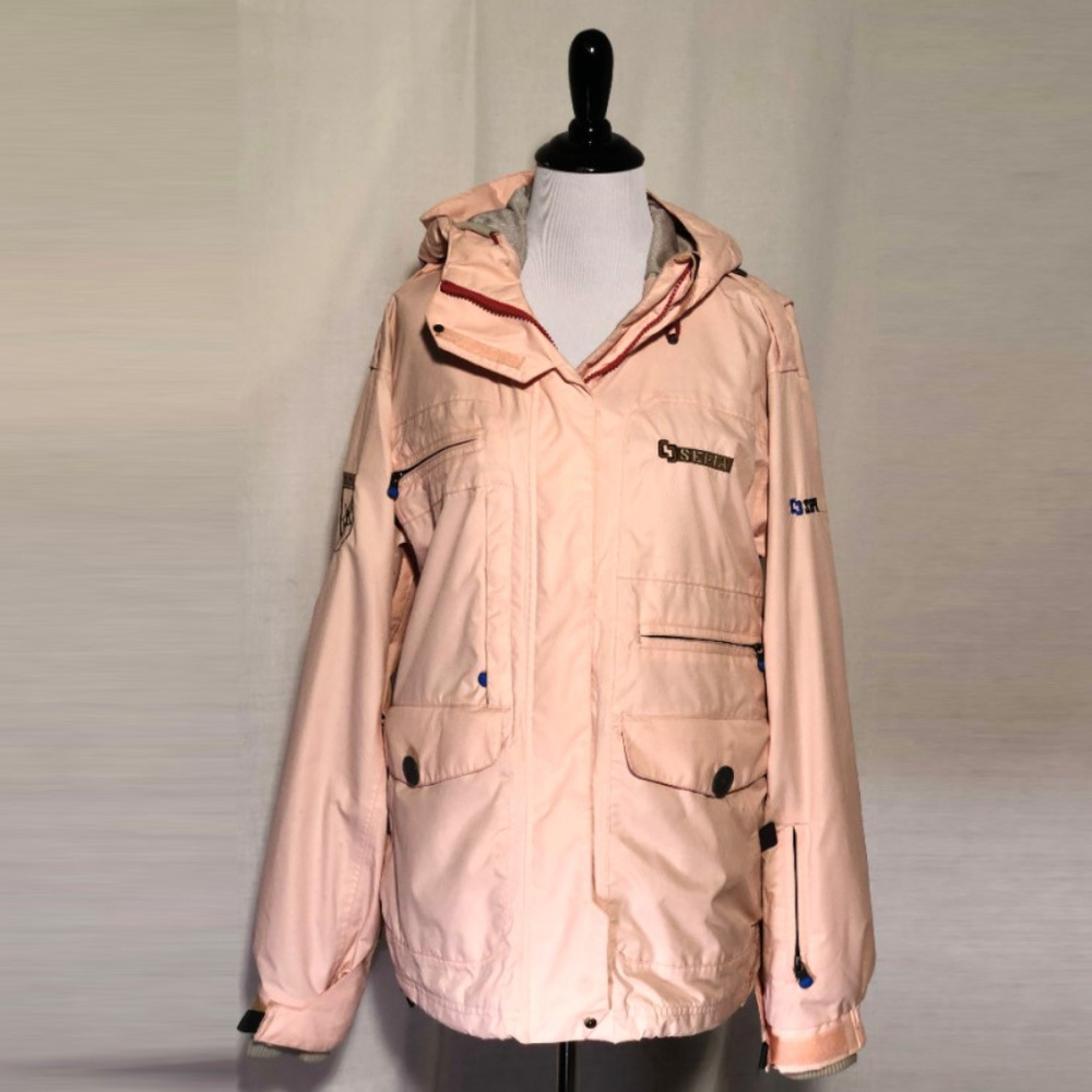 Sepia Pink Snow, Ski & Snowboard Jacket